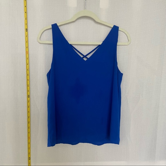 Express Blue Tank Top - Picture 3 of 3